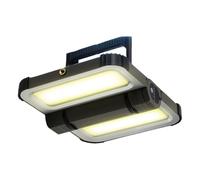 Camping Lantern - Solar Power Lamp, Hiking , Built In Strong Magnet, Battery Backup Supply, Outdoor Lighting, White Portable Bright Torch For Tent Backpacking Survival Gear