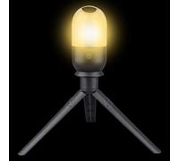Camping Light, Dimmable Rechargeable Lantern with Stand, Waterproof Cordless LED Flashlight, Portable Lighting for Tent, Hiking, Fishing, Outdoor & Indoor Use