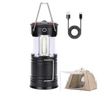Camping Lights & Lanterns, Camp Light Rechargeable Lantern, 7.87x3.35 Inches LED Tent Light Outdoor Flashlight, Portable Urgency Lamp, Ideal for Hiking, Travel, Power Outage, Adventure