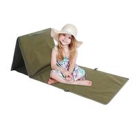 Camping Lounger, playa de carne portátil | Estable camping plegable - Luz trasera ligera ergonómica para baños de sol