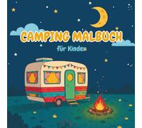 Camping Malbuch für Kinder
