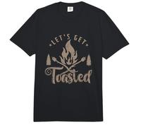 Camping Marshmallow Vamos a ser tostados Comfort Colors Adult Heavyweight T-Shirt