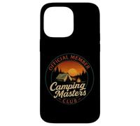 Camping Masters Club Official Vintage Funny for Men Camping Carcasa para iPhone 14 Pro MAX