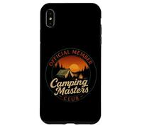 Camping Masters Club Official Vintage Funny for Men Camping Carcasa para iPhone XS MAX