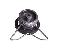 camping moon Adaptador de conversión con bloqueo, para boquilla tipo botella/cartucho de gas butano/recipiente a recipiente de válvula de gas tipo tornillo/válvula Lindal (Z10)