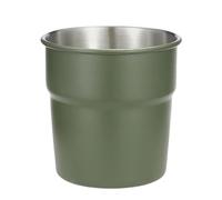 Camping Mug, Stackable Food-Grade Stainless Steel Portable Coffee and Drinking Cup for Hot or Cold Beverages, Outdoor Travel, Hiking, Fishing, Home