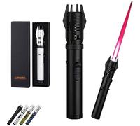 Camping Outdoor Windproof Straight Flame Lighter, Lightsaber Lighter, Straight Torch Flame Lighter, Metal Butane Gas Lighter, Windproof Straight Torch Blue Flame Lighter, Lightsaber Kitchen Cooking(Bl