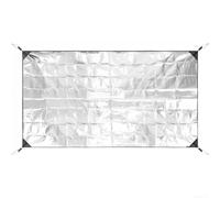 Camping Picnic Mat Doble Cara Papel de Aluminio Cubierta de Suelo Impermeable Manta al Aire Libre (125 * 200 cm)