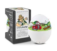 Camping PiepEi - Temporizador de Huevos Cantante para cocinar - Huevos para 3 Grados de dureza - Utensilio de Camping - Divertido Huevo de Cocina - Música Eggtimer - Brainstream