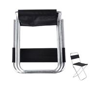 Camping Portable - Tabouret de Campping Pliable | Campieng Tabourret Pliant Léger et Réglable, Siège Compact Extérieur pour Randonnée, Pêche, Voyage, Facile à Transporter