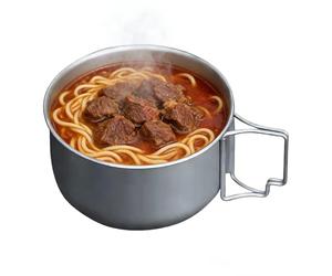 Camping Pot, plegable Soup Cooking Boiler, Portable Kitchen Soup Pot, Lightweight Travel Cookware for Outdoor Cooking, Hiking, Backpacking, RV Trips, Picnics, Tailgating, Survival Adventures