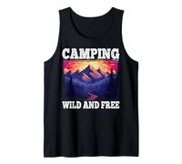 Camping - Salvaje Y Libre Camiseta sin Mangas