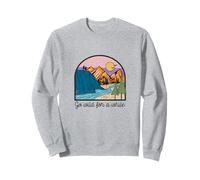 camping, senderismo y alpinistas sueñan Sudadera