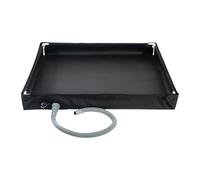 Camping Shower Base - Lightweight Camping Shower Base Drain Covers, Showers Mats for Inside Showerr, Foldable Multifunctional Portable Water Bucket for Bathhouse Men Tent Travel Beach Women