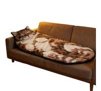 Camping Sleeping Bag | 68x31inch Soft Comfortable Plush Cat | Adult Sleep Sack Winter Blankets,for Winter Home Bedroom Office Hotel Apartment School Dorm Travel Picnic