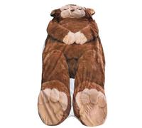 Camping Sleeping Bag - Fabric 11.81x7.87x1.96 Inch, Plush Travel Blanket, Lightweight Sleep Bag | Monkey Design Blanket For Adults, Women, Men, Indoor, Outdoor, Hiking, Backpacking, Napping, Reading