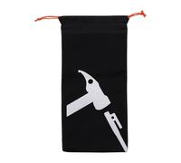 Camping Stakes Bag, Ground Nail Pouch, Drawstring Oxford Organizer with Reliable Storage, Outdoor Peg Holder Sack for Tarp Snow Sand Canopy Hammock Gear, Multicolor