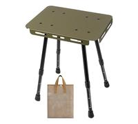Camping Stool, Multifunctional Camping Chair, 12.01x8.46x10.24 Inches Portable & Lightweight, Compact Seating Chair, Perfect for Gardening, Beach, Hiking, Outdoor Barbecues, and Tailgating