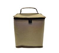 Camping Storage Containers, Camping Storage Bag Organizer with Handles, Utility Tote Bag for Outdoor Use, Layered Compartments for Picnic, Garage, and Hiking Gear Storage for Travel, verde caqui,