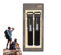 Camping Straps with Buckle, Quick Release Tie Down, Nylon Blend Lashing Strap, Anti-Slip Strips for Secure Use, Multifunctional for Camping and Home, Ideal for Gear and Equipment, 18x25x30 cm