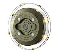 Camping String Lights Reel - 65.62 FT Solar Camping Fairy Lights | 2600mAh USB Rechargeable With Hook | Retractable Camp String Light | For Travel Garden Yard Patio Terrace RV Awning Tent