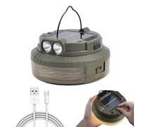 Camping String Lights - Waterproof LED Lantern Set, Solar Rechargeable Light strands, Long 65.6 FT Designss | Ideal for Backyard Dorm Balcony Patio Porch Tent Awning Apartment Outdoor Lighting