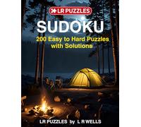 Camping Sudoku: 200 Easy to Hard Puzzles with Solutions (L R PUZZLES)