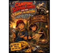 Camping Survival Comics for Kids: Bandit the Raccoon: Outdoor Adventure Comic|Campfire Safety, Nature Education, and Leave No Trace for Ages 8 -12 (The Bandit the Raccoon Survival Comics)
