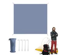 Camping Tarp Waterproof Beach Blanket - Heavy Duty Ground Sheet