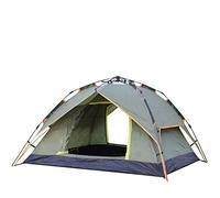 Camping Tent 3-4 Person Waterproof [Quick Setup] 3 Season Family Beach Tent Protection with Carry Bag