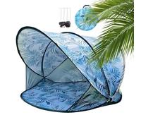 Camping Tent - 51.2x51.2x39.4in Portable Instant Setup | Lightweight Beach Cabana for Adventure Garden Lawn Park Backyard 2-3 People Hiking Fishing