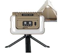 Camping Tent Lantern, Bright Foldable Light, Waterproof Portable Lamp with Hanging Hook, Housing with Long Battery Life, Outdoor Camping Supplies Adjustable Brightness, Patio Porch Garden Yard