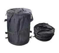 Camping Trash Can, Pop-Up Waste Container Zippered Lid, Collapsibled Lightweight Bin Cleanup, Portable, Reusable Trash Holder for Travel, Laundry, Picnic, Yard Waste, Fishing, Gardening, RV, Parties