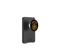 Camping Vibes Cosmic Skies, divertido diseño de bosque de café alienígena PopSockets PopWallet para MagSafe