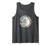 Camping,Wanderlust,Naturaleza salvaje, Cuentos de fogata,Senderos estrellados Camiseta sin Mangas