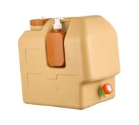 Camping Water Container With Faucet Water Jug Faucet Large Opening Outdoor Water Storage For Fishing Backpacking And