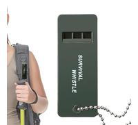 Camping Whistle | Protection Alarm with Hanging String | Three Aperture Powerful Sound Generator, Backpacking different Warning for Outdoor Activities Pet Guidance.