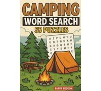 Camping Word Search: 55 Fun Puzzles Featuring Outdoor Adventures, Wildlife & Survival Skills. A Large-Print Puzzle Book Celebrating Nature, Hiking, ... National Parks & the Great Outdoors.