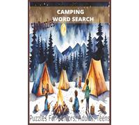 Camping Word Search Book