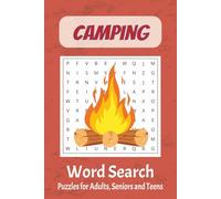 Camping Word Search Book: Word Search with Easy to Read Print about Camping, Outdoor Adventure, Campfire and More | 6x9 inches, 110 pages | 50+ Puzzles … Gift for Vacations, Holidays and Free Times