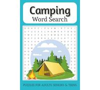 Camping Word Search Book: Word Searches with Easy to Read Print about Camping, Nature, Hiking and More | 6x9 inches, 110 pages | 50+ Puzzles...Gift for Vacations, Holidays, and Free Time
