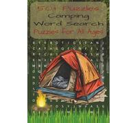 Camping Word Search Book: Word searches with Easy to Read Print about Camping, Outdoors, Exploration and more, 6x9 inches, 110 pages, 50+ puzzles, fun for vacations, holidays, or birthday gifts