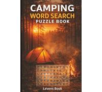 Camping Word Search for Adults: 55 Outdoor & Camping Puzzles | Nature, Campfire, Hiking & Adventure Words | A Relaxing Activity Book