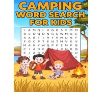 CAMPING WORD SEARCH FOR KIDS: Fun Camping Word Search Puzzles (My coloring Book)