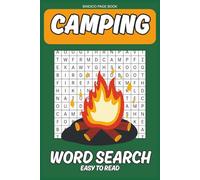 Camping Word Search Puzzle Book: Brain-Boosting Word Games - Camping, Fishing, Hunting and More | 6x9 Inches, 110 Pages | Over 50 Puzzles for Gift for vacation, Fun & Relaxation