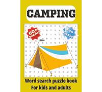 Camping Word Search Puzzle Book: camp , camp fire, Camping, Wildlife & Nature Word Find Fun for Kids |6*9 inches ,120 pages| 60+ puzzles gift for vacation , holiday ,and free times