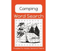 Camping Word Search Puzzle Book: Fun, Easy to Read Print about Camping, Nature, Landscapes and More | 6x9 Inches | 50+ Puzzles... Gift for Vacation, Holidays, Birthdays and Free Time