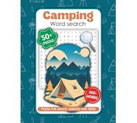 Camping Word Search Puzzle Book: Large Print