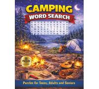 Camping Word Search Puzzle Book: Word Search Puzzle with Easy to Read Print about Camping, Campgrounds, RV, Family Fun Adventures and More | 8.5x11 ... for Teens, Adults , Seniors and Relaxation