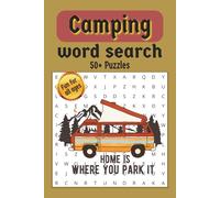 Camping Word Search Puzzle Book: Word Search with Easy to Read Print about Camping, Camping trip, Camping fun and more | 6x9minches, 110 pages | 50+ ... Gift for Vacations, Holidays, and Free Times